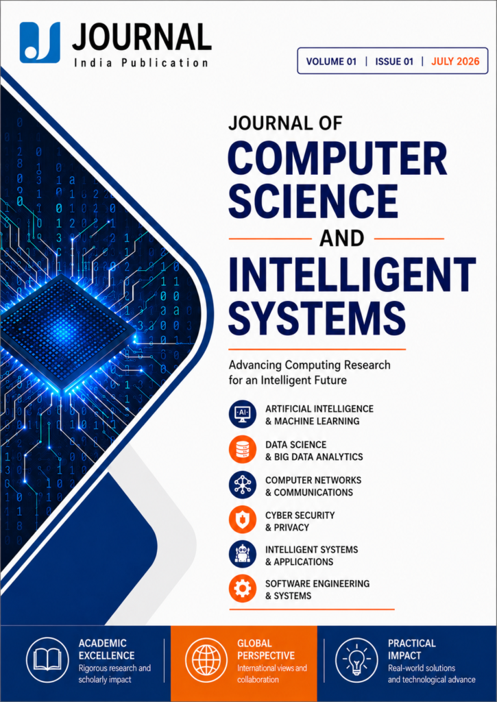 Journal of Computer Science and Intelligent Systems (JCSIS)